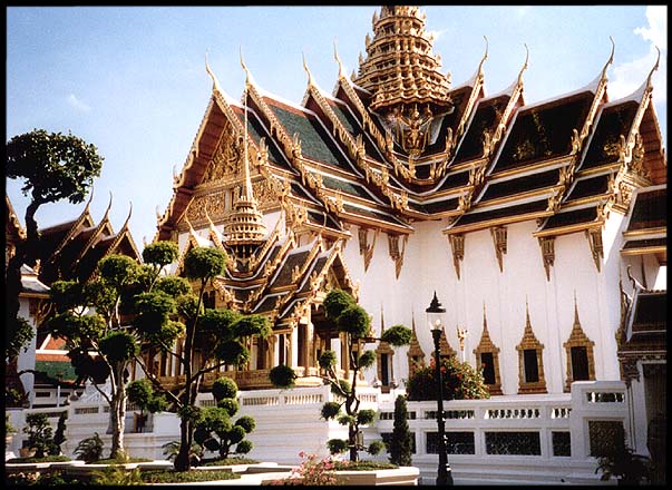 Thailand: Bangkok: Building on palace grounds