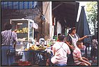 Corner food stall
