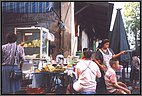 Corner food stall