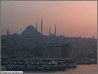 Suleymaniye Mosque at sunset