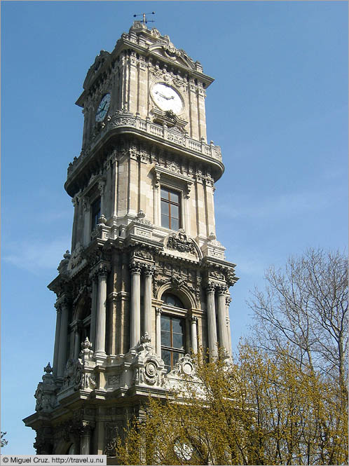 Turkey: Istanbul: Palace clock tower