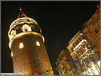 Galata Tower by night