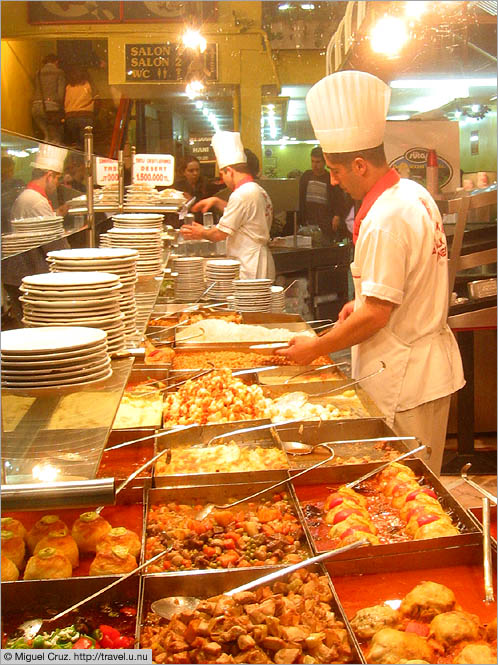 Turkey: Istanbul: Steam table restaurant