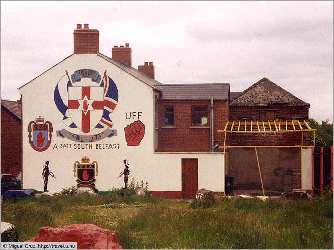 United Kingdom: Belfast: Mural