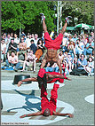 Washington Square Park acrobats