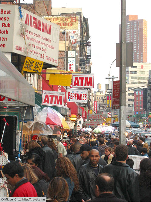 United States: New York City: Canal Street, Chinatown