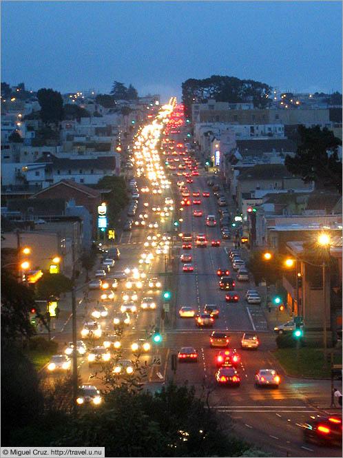 United States: San Francisco: Slice through the Sunset