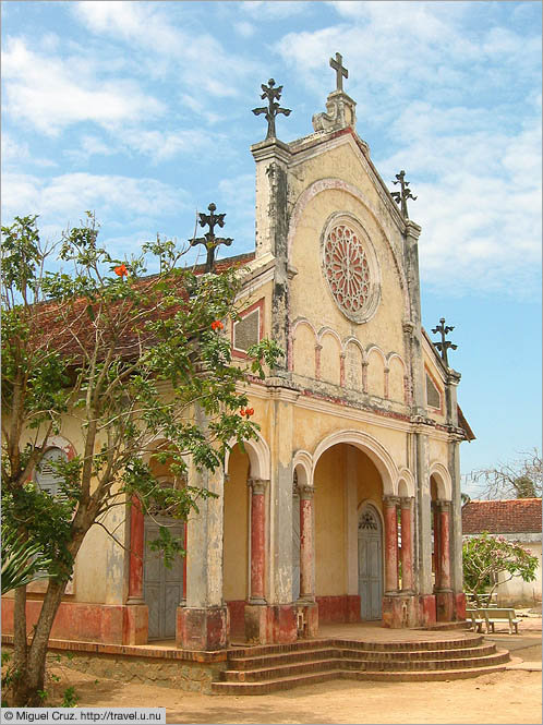 Vietnam: Mekong Delta: Colonial church